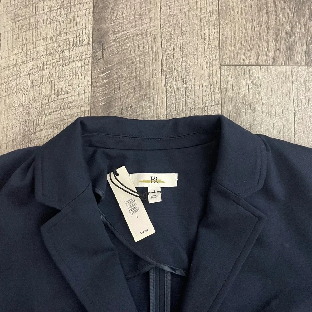 Banana Republic Womens Navy Blue Blazer Jacket 603618-00-1 Size S NEW - Picture 3 of 7